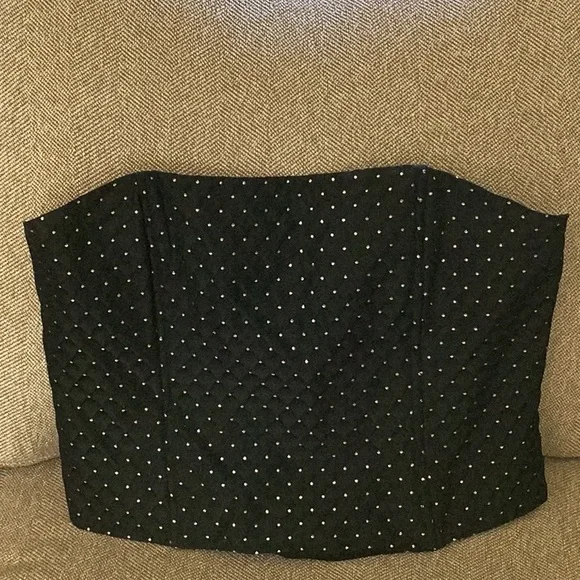 Vintage Jessica Scott McClintock Strapless Bustier Corset Top Prom Vintage 2000 - Picture 2 of 14